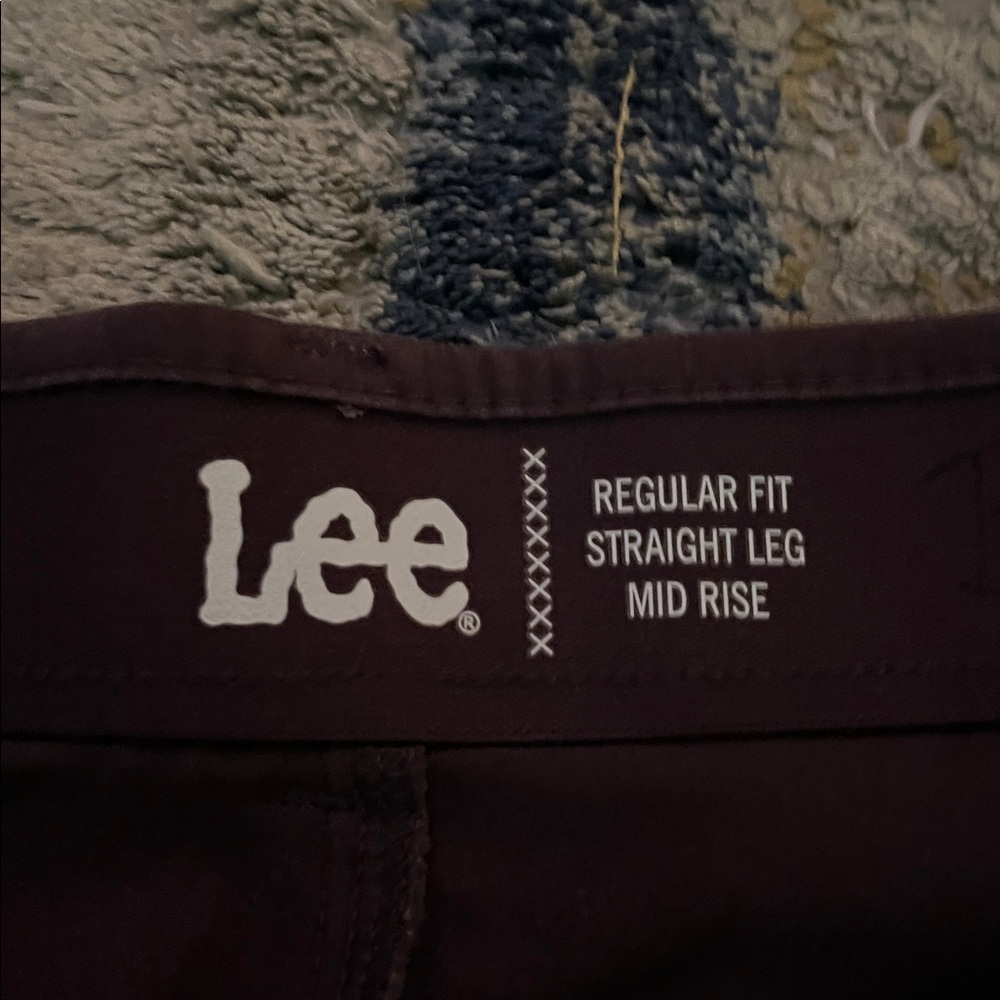 Purple Lee Straight Leg Jeans - Picture 3 of 5